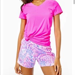EUC Lilly Pulitzer Luxletic Renay Active Tee UPF 50+